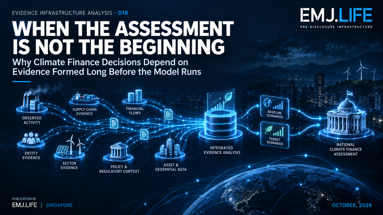Evidence Infrastructure Analysis 018 cover titled When the Assessment Is Not the Beginning.