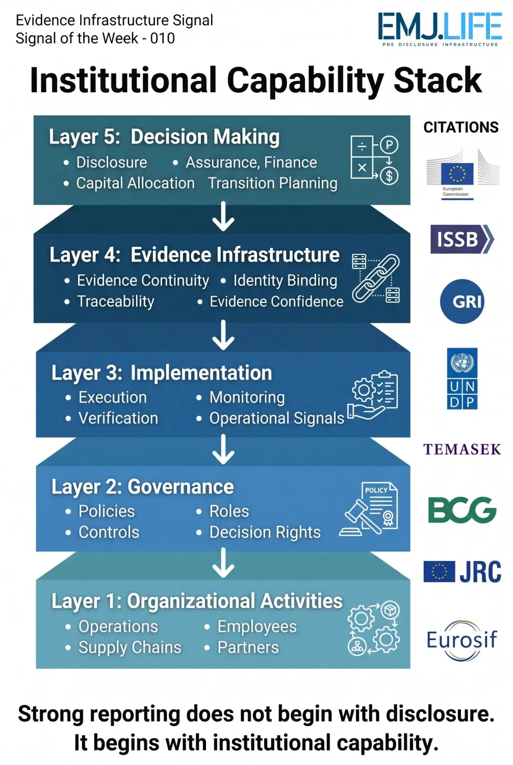 EIS 010, Figure 2: The institutional capability stack.